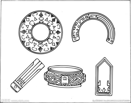 古代花纹:古代花纹图案简笔画 发现历史
